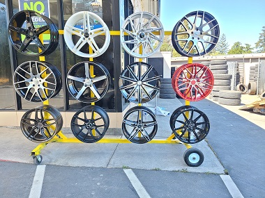 custom wheel display